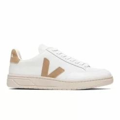 VEJA WOMEN'S V-12 EXTRA-WHITE/DUNE