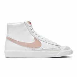 Nike WOMEN'S BLAZER MID 77 VINTAGE WHITE/PINK OXFORD-BLACK-SUMMIT WHITE [118]
