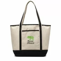 ALLCAPSTUDIO PRESENT MOMENT TOTE BAG NATURAL