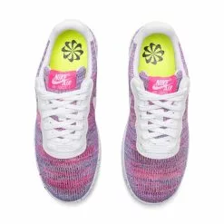 Nike WOMEN'S AIR FORCE 1 CRATER FLYKNIT Fuchsia Glow/White/Pink Blast/Green Glow [500] -Women's Footwear Sales Shop bb5b9862789233e590a24d647c3a14cc grande