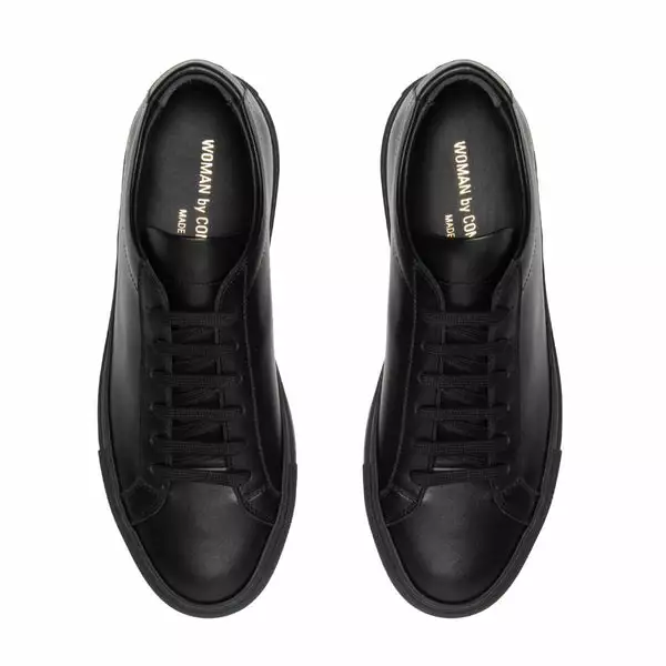 Common Projects WOMEN'S ORIGINAL ACHILLES LOW BLACK 6 Common Projects WOMEN'S ORIGINAL ACHILLES LOW BLACK - Image 4