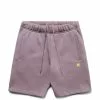 Carhartt WIP CHASE SWEAT SHORT MISTY THISTLE/GOLD