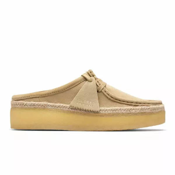 Clarks WOMEN'S WALLABEE CUP LO MAPLE SUEDE 3 Clarks WOMEN'S WALLABEE CUP LO MAPLE SUEDE