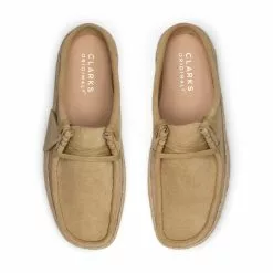 Clarks WOMEN'S WALLABEE CUP LO MAPLE SUEDE 10 Clarks WOMEN'S WALLABEE CUP LO MAPLE SUEDE -Women's Footwear Sales Shop clarksWALLABEECUPLOMAPLESUEDE826164431 4 grande