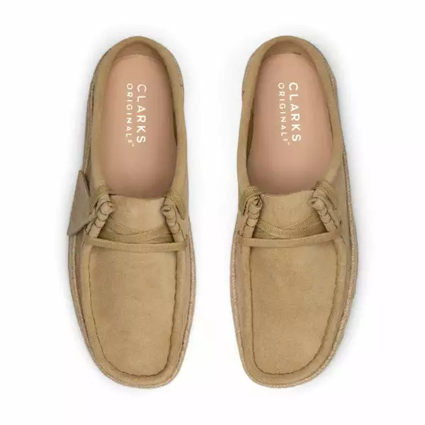 Clarks WOMEN'S WALLABEE CUP LO MAPLE SUEDE 6 Clarks WOMEN'S WALLABEE CUP LO MAPLE SUEDE - Image 4