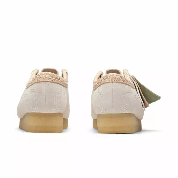 Clarks WALLABEE WNS OFF WHITE HAIRY 5 Clarks WALLABEE WNS OFF WHITE HAIRY - Image 3