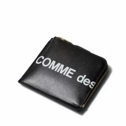 Comme Des Garçons Wallet HUGE LOGO BLACK -Women's Footwear Sales Shop comme des garcons wallets HUGE LOGO BLACK OS SA3100HL 03 grande