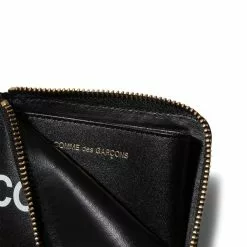 Comme Des Garçons Wallet HUGE LOGO BLACK -Women's Footwear Sales Shop comme des garcons wallets HUGE LOGO BLACK OS SA3100HL 04 grande