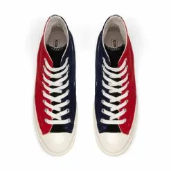 Converse CHUCK 70 HI RED/BLUE/BLACK -Women's Footwear Sales Shop converseCHUCK70HIREDBLUEBLACK8172267C 4 grande