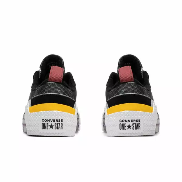 Converse X IBN JASPER ONE STAR OX BLACK/WHITE/SPECTRA YELLOW 5 Converse X IBN JASPER ONE STAR OX BLACK/WHITE/SPECTRA YELLOW - Image 3