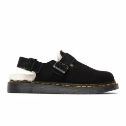 Dr. Martens JORGE MADE IN ENGLAND SHEARLING MULE BLACK