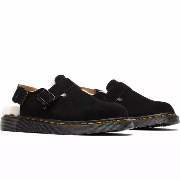 Dr. Martens JORGE MADE IN ENGLAND SHEARLING MULE BLACK 4 Dr. Martens JORGE MADE IN ENGLAND SHEARLING MULE BLACK - Image 2