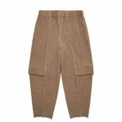 Homme Plissé Issey Miyake CARGO ALPACA BROWN