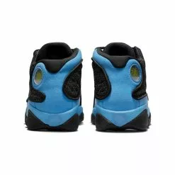 Air Jordan JORDAN 13 RETRO PS BLACK/UNIVERSITY BLUE-WHITE [041] -Women's Footwear Sales Shop jordanbrandAirJordan13RetroBLACKUNIVERSITYBLUE WHITE414575 041 3 grande