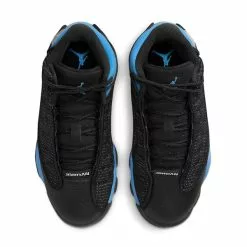 Air Jordan JORDAN 13 RETRO PS BLACK/UNIVERSITY BLUE-WHITE [041] -Women's Footwear Sales Shop jordanbrandAirJordan13RetroBLACKUNIVERSITYBLUE WHITE414575 041 4 grande