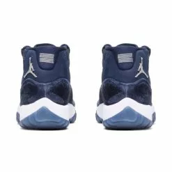 WOMEN'S AIR JORDAN 11 RETRO MIDNIGHT NAVE/SILVER-WHITE [441] -Women's Footwear Sales Shop jordanbrandWAIRJORDAN11RETROMIDNIGHTNAVESILVER WHITE5AR0715 441 3 grande