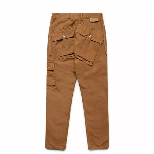Kapital LIGHT CANVAS RINGOMAN CARGO PANTS GOLD 4 Kapital LIGHT CANVAS RINGOMAN CARGO PANTS GOLD - Image 2