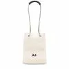 Nana-nana A4 CANVAS BAG IVORY/BLACK -Women's Footwear Sales Shop nana nanaA4CANVASIVORYBLACKOSN7A4C1 1 grande