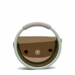 Nana-nana HOOP PVC MINI BAG GREY/MINT GREEN -Women's Footwear Sales Shop nana nanaHOOPPVCMINIGREYMINTGREENOSN7HSP2 4 grande