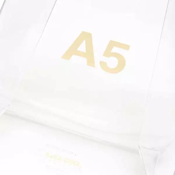 Nana-nana A5 PVC BAG CLEAR 7 Nana-nana A5 PVC BAG CLEAR - Image 5