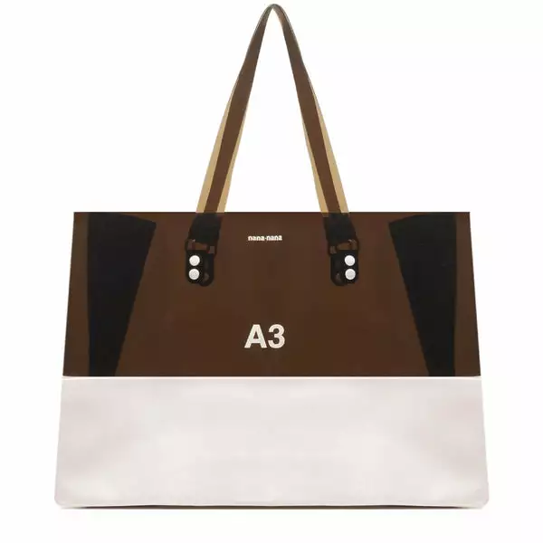 Nana-nana PVC OPAQUE A3 BLACK X LIGHT PINK 3 Nana-nana PVC OPAQUE A3 BLACK X LIGHT PINK