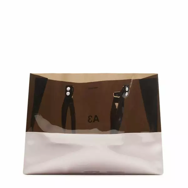 Nana-nana PVC OPAQUE A3 BLACK X LIGHT PINK 7 Nana-nana PVC OPAQUE A3 BLACK X LIGHT PINK - Image 5