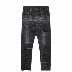 Neighborhood BI SAVAGE DENIM SKINNY PT BLACK