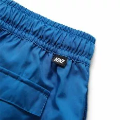 NIKE SPORTSWEAR ESSENTIALS SHORT DK MARINA BLUE/WHITE [407] -Women's Footwear Sales Shop nikeSPORTSWEARESSENTIALSSHORTDKMARINABLUEWHITESDM6829 407 5 grande