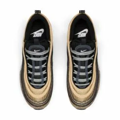 Nike WOMEN'S AIR MAX 97 TWINE/WHITE-METALLIC GOLD-OFF NOIR [700] -Women's Footwear Sales Shop nikeWAIRMAX97TWINEWHITE METALLICGOLD OFFNOIR8DO5881 700 4 grande