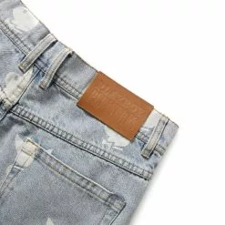 Pleasures X PLAYBOY SCATTER DENIM BLUE -Women's Footwear Sales Shop pleasuresXPLAYBOYSCATTERDENIMBLUE30P22PB033 BLUE 5 grande