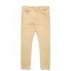 RRL HIGH SLIM STRAIGHT FADED DENIM FADED TAN WASH