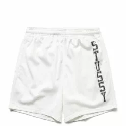 Stüssy COLLEGIATE MESH SHORT WHITE