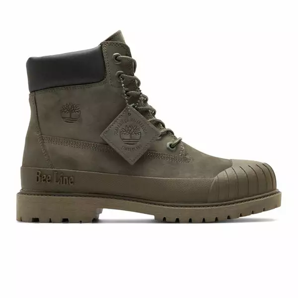 Timberland X Bee Line WOMEN'S 6" RUBBER TOE BOOT OLIVE/OLIVE 3 Timberland X Bee Line WOMEN'S 6" RUBBER TOE BOOT OLIVE/OLIVE
