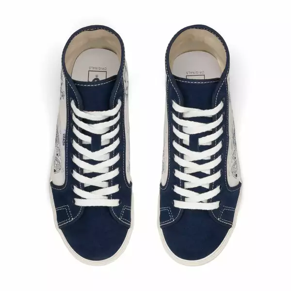 Vault By Vans X SINDISO FU OG STYLE 24 NTC LX DRESS BLUES/MARSHMALLOW 6 Vault By Vans X SINDISO FU OG STYLE 24 NTC LX DRESS BLUES/MARSHMALLOW - Image 4