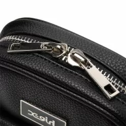 X-Girl OVAL LOGO SHOULDER BAG BLACK -Women's Footwear Sales Shop x girlFAUXLEATHERFLAPSHOULDERBAGBLACKOS105224053005 6 grande